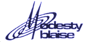 Modesty Blaise Logo